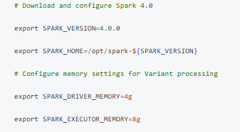 7. env set up - apache spark
