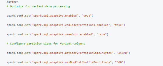 8 optimization config - apache spark