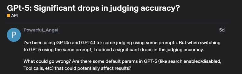 Significant Drops in Judging -