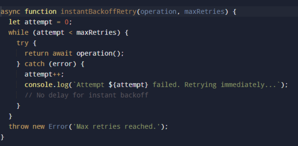 understanding instant backoff vs exponential backoff