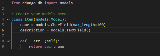1.4 Models - django