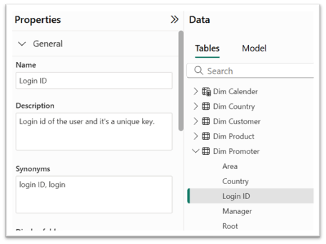 Properties 1 - power bi copilot