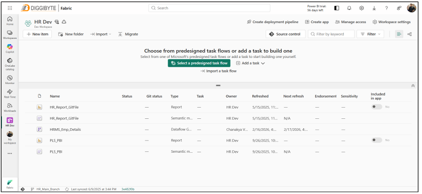 5th Img Fabric Setup - microsoft fabric