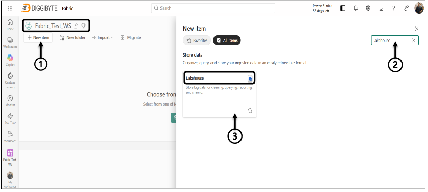 7th Img Fabric Setup - microsoft fabric